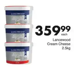 Save Lancewood Cream Cheese offer