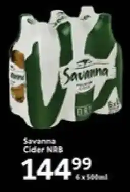 Oxford Freshmarket Savanna Cider NRB offer