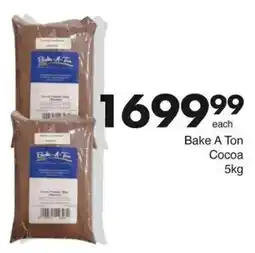 Save Bake A Ton Cocoa offer