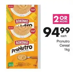 Save Bokomo Pronutro Cereal offer