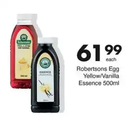 Save Robertsons Egg Yellow/ Vanilla Essence offer