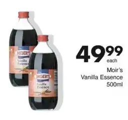 Save Moir's Vanilla Essence offer