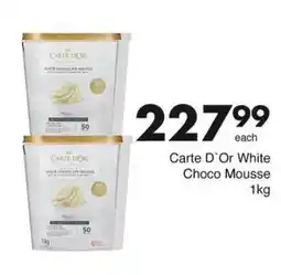 Save Carte D'Or White Choco Mousse offer