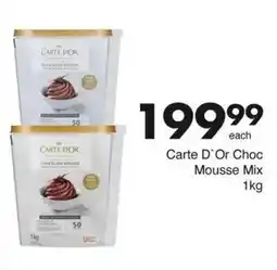 Save Carte D'Or Choc Mousse Mix offer