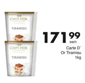 Save Carte D Or Tiramisu offer
