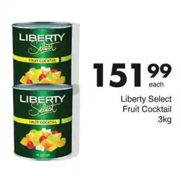Save Liberty Select Fruit Cocktail offer