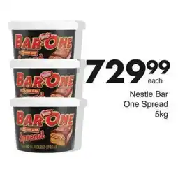 Save Nestle Bar One Spread offer