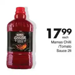 Save Mamas Chilli/ Tomato Sauce offer