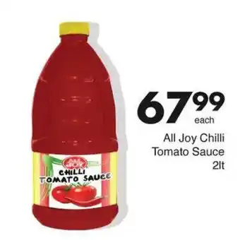 Save All Joy Chilli Tomato Sauce offer