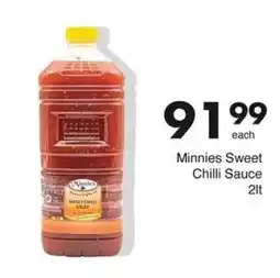 Save Minnies Sweet Chilli Sauce offer