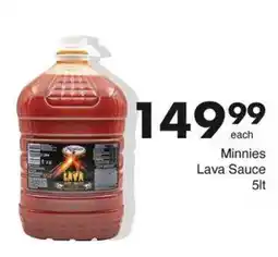 Save Minnies Lava Sauce offer