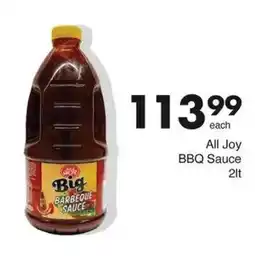 Save All Joy BBQ Sauce offer
