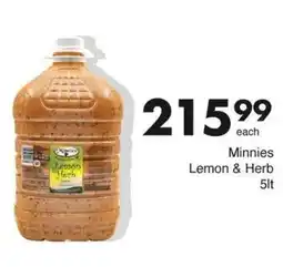 Save Minnies Lemon & Herb offer