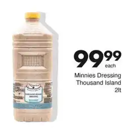Save Minnies Dressing Thousand Island offer