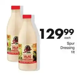 Save Spur Dressing offer