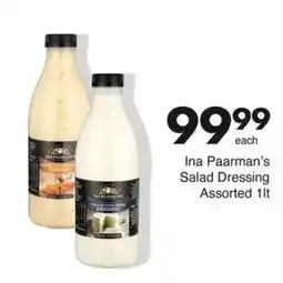 Save Ina Paarman's Salad Dressing Assorted offer
