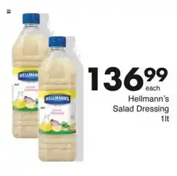 Save Hellmann's Salad Dressing offer