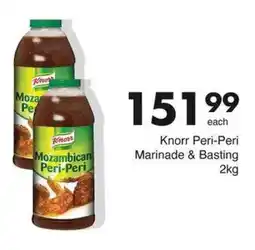 Save Knorr Peri-Peri Marinade & Basting offer