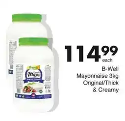 Save B-Well Mayonnaise Original/ Thick & Creamy offer