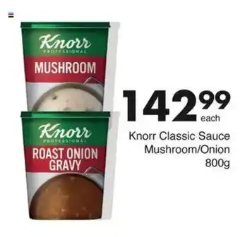 Save Knorr Classic Sauce Mushroom/ Onion offer
