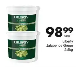 Save Liberty Jalapenos Green offer