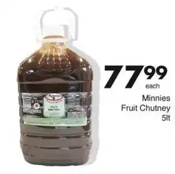 Save Minnies Fruit Chutney offer
