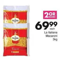 Save La Italiana Macaroni offer