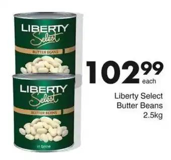 Save Liberty Select Butter Beans offer