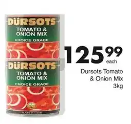 Save Dursots Tomato & Onion Mix offer