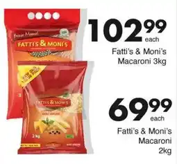Save Fatti's & Moni's Macaroni offer