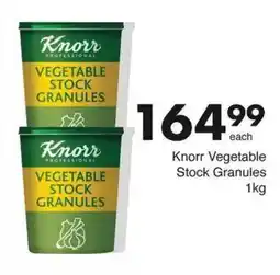 Save Knorr Vegetable Stock Granules offer