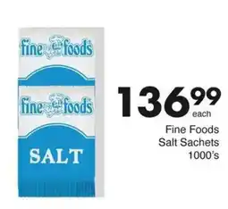 Save Fine Foods Salt Sachets offer