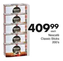 Save Nescafé Classic Sticks offer