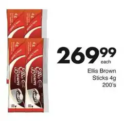 Save Ellis Brown Sticks offer