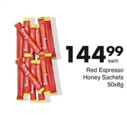 Save Red Espresso Honey Sachets offer