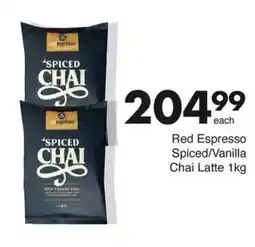 Save Red Espresso Spiced/ Vanilla Chai Latte offer