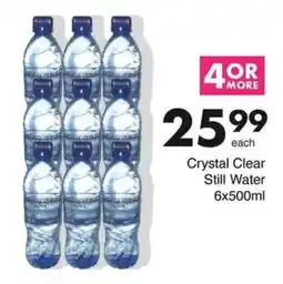 Save Crystal Clear Still Water offer