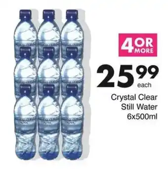 Save Crystal Clear Still Water offer