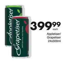 Save Appletiser/ Grapetiser offer
