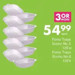 Save Fomo Trays Econo No.5/ No.6 offer