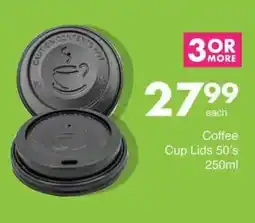 Save Coffee Cup Lids offer