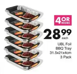 Save UBL Foil BBQ Tray offer