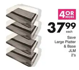 Save Save Large Platter & Base JLM offer
