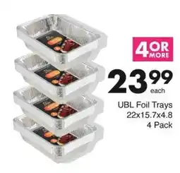 Save UBL Foil Trays offer