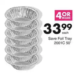 Save Save Foil Tray 2001C offer