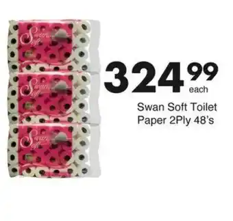 Save Swan Soft Toilet Paper 2Ply offer
