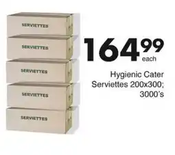 Save Hygienic Cater Serviettes offer