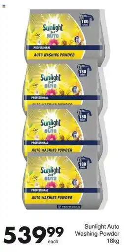 Save Sunlight Auto Washing Powder offer