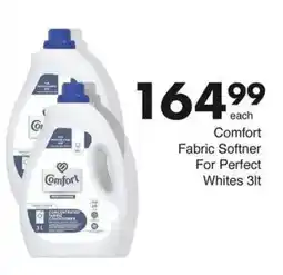 Save Comfort Fabric Softner For Perfect Whites offer