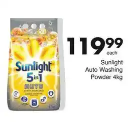 Save Sunlight Auto Washing Powder offer